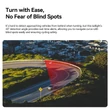 Kép 10/23 - IGPSPORT SR Mini 30 Smart Radar USB hátsó lámpa radar és féklámpa funkcióval