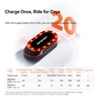 Kép 18/23 - IGPSPORT SR Mini 30 Smart Radar USB hátsó lámpa radar és féklámpa funkcióval