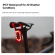 Kép 20/23 - IGPSPORT SR Mini 30 Smart Radar USB hátsó lámpa radar és féklámpa funkcióval