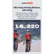 Kép 8/15 - IGPSPORT SR30 Smart Radar USB hátsó lámpa radar és féklámpa funkcióval