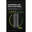 Kép 8/17 - IGPSPORT VS500S M83 Smart USB első lámpa / powerbank - 500 lumen - alu