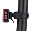 Kép 8/9 - KLS Lumio R USB hátsó lámpa/villogó - 80 lumen - tölthető