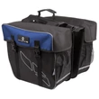 Kép 1/3 - M-WAVE Amsterdam Double kétrészes túratáska csomagtartóra - 30 liter - fekete-kék