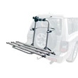 Kép 2/2 - MENABO Boa 3 kerékpárszállító hátsó pótkerékre (4x4 / SUV) 3 kerékpárhoz / sínes / acél