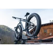 Kép 2/3 - MENABO Chrono kerékpárszállító tetőcsomagtartóra 1 kerékpárhoz (e-bike/fatbike) / zárható