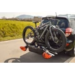 Kép 2/2 - MENABO Sirio kerékpárszállító vonóhorogra 2 kerékpárhoz (e-bike/fatbike) / dönthető / zárható