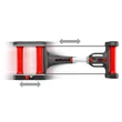 Kép 3/4 - ELITE Quick-Motion szabadgörgő - 425W - 3 fokozat - összecsukható