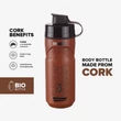 Kép 2/3 - POLISPORT Cork Bio thermo kulacs, parafa, 500ml