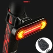 Kép 4/9 - SUNIIK kerékpár / roller irányjelző távirányítóval - 50 lumen - 500mAh USB