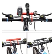 Kép 2/4 - SUNIIK kormány bővítő / extender kerékpárra / rollerre - 200x20 mm - alumínium - fekete