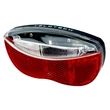 Kép 1/2 - VELOTECH 3LED 9 lumen hátsó lámpa csomagtartóra - elemes