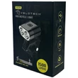Kép 3/3 - VELOTECH Pro első kerékpár lámpa - külső akkus - 1500 lumen - alu