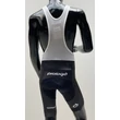 Kép 2/3 - CANNONDALE CFR Replica BIB Shorts By Shimano rövid - kantáros kerékpáros nadrág betéttel - fekete/fehér