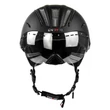 Kép 2/4 - CASCO Roadster Plus városi kerékpáros sisak lencsével / black matt