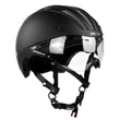 Kép 4/4 - CASCO Roadster Plus városi kerékpáros sisak lencsével / black matt