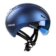 Kép 1/4 - CASCO Roadster Plus városi kerékpáros sisak lencsével, navy metallic