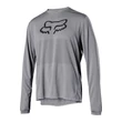 Kép 1/3 - FOX Ranger Long Sleeve Foxhead Jersey hosszú ujjú kerékpáros mez, Steel Grey, XL