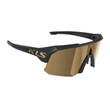 Kép 2/7 - KLS Dice 2 Polarized kerékpáros szemüveg - polarizált Gold / Gold + Transparent
