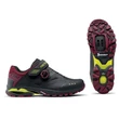 Kép 1/2 - NORTHWAVE All Terrain Spider Plus 3 kerékpáros cipő - fekete/bordó