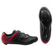 Kép 1/2 - NORTHWAVE Road Core 2 országúti kerékpáros cipő - fekete/piros