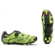 Kép 1/2 - NORTHWAVE Scorpius 2 Plus MTB kerékpáros cipő - acid zöld / fekete