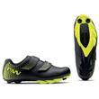 Kép 1/2 - NORTHWAVE Spike 3 MTB XC kerékpáros cipő - fekete/fluo sárga
