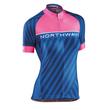 Kép 1/3 - NORTHWAVE Logo3 WMN női rövidujjú mez, pink fluo/kék
