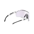 Kép 1/6 - RUDY PROJECT Cutline White-White Bumpers/ImpactX2 Photochromic Laser Purple sportszemüveg