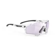 Kép 3/6 - RUDY PROJECT Cutline White-White Bumpers/ImpactX2 Photochromic Laser Purple sportszemüveg