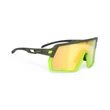 Kép 3/6 - RUDY PROJECT Kelion Olive-Lime/Multilaser Yellow sportszemüveg