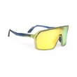 Kép 4/6 - RUDY PROJECT Spinshield Crystal Blue Avio - Apple Green Fade / Multilaser Yellow sport / napszemüveg