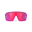 Kép 2/6 - RUDY PROJECT Spinshield Pink Fluo Black / Multilaser Red sport / napszemüveg
