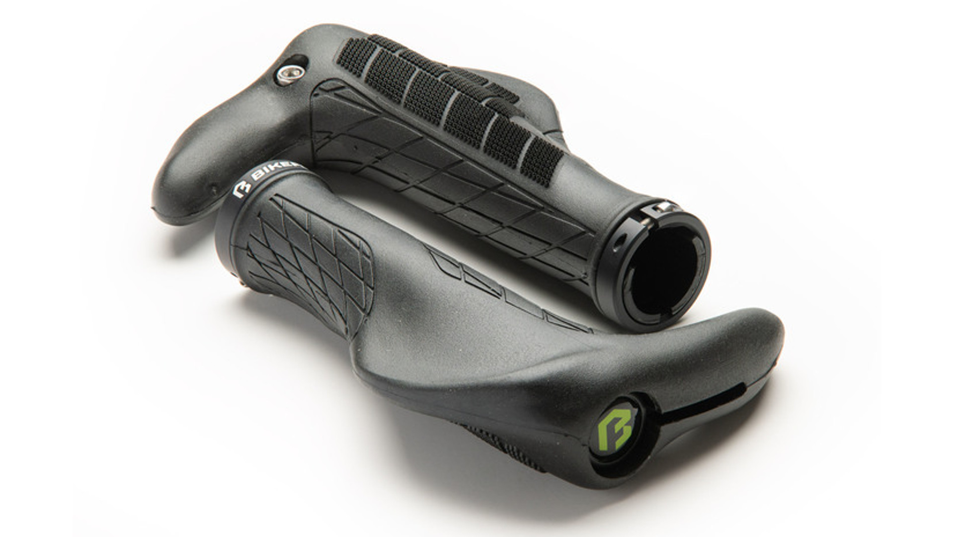 BIKEFUN Pamper Max+ Lock túra/trekking markolat szarvval, 140mm