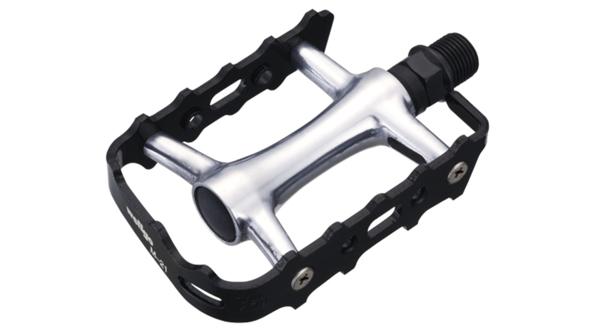 WELLGO M248DU MTB/ATB keretes pedál, alu, golyóscsapágyas, fekete/ezüst