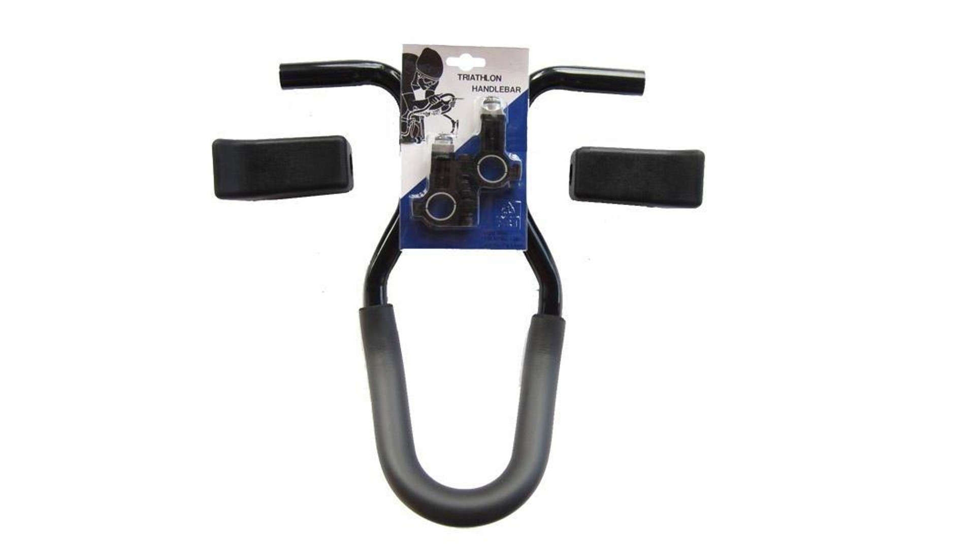 BIKETRADE triatlon kormány, 340x370mm, acél, fekete BIKETRADE triatlon kormány, 340x370mm, acél, fekete