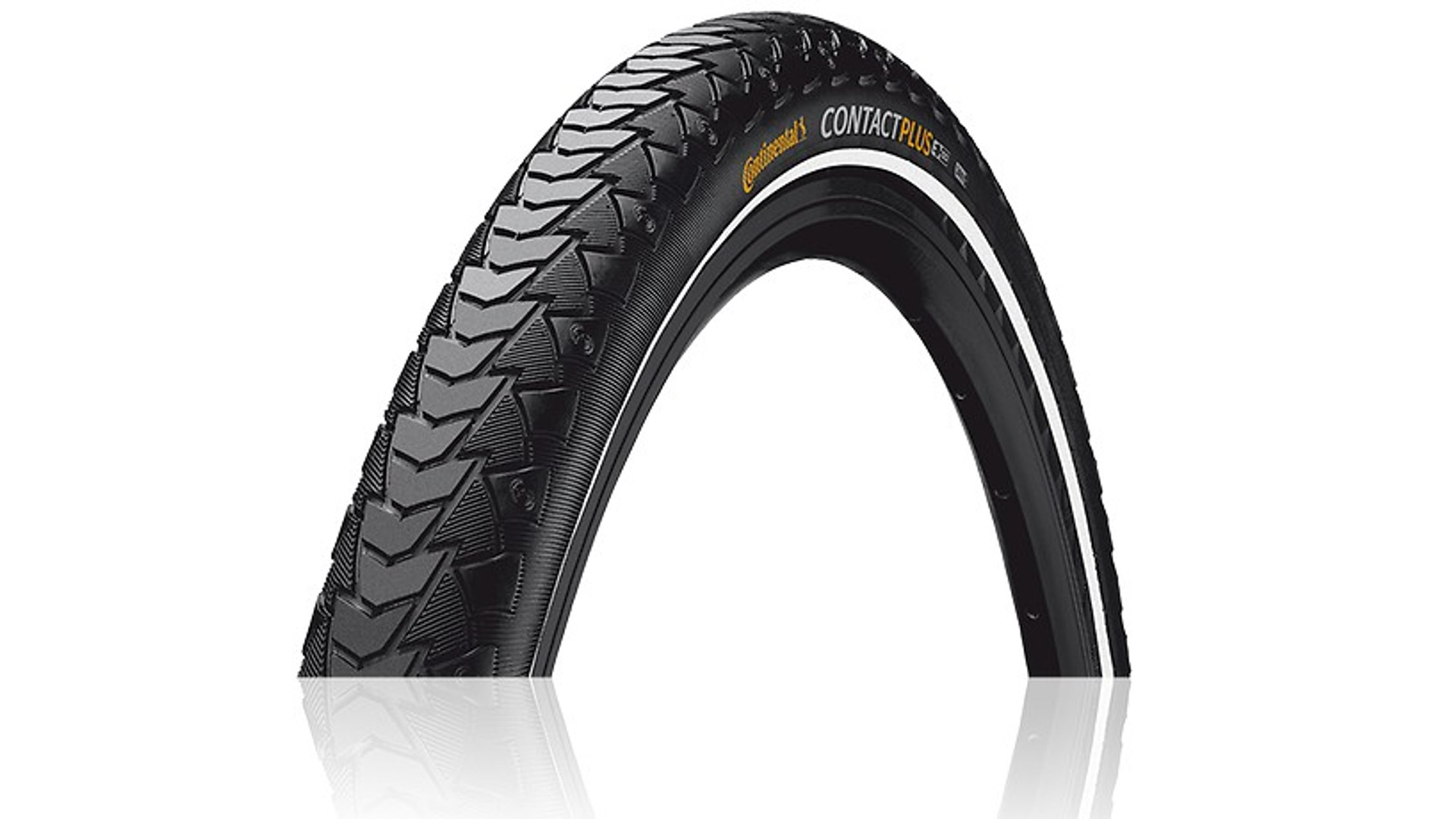 Continental Contact Plus 47/110-559 (26x1.75) külső gumi (köpeny), e-bike trekking/városi, kevláros, fekete/fekete, reflexcsíkos Continental Contact Plus 47/110-559 (26x1.75) külső gumi (köpeny), e-bike trekking/városi, kevláros, fekete/fekete, reflexcsíkos