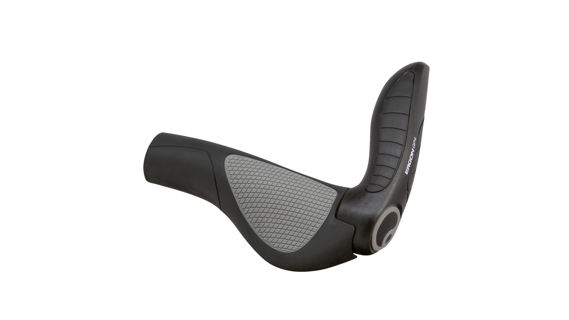 ERGON GP4 komfort markolat hosszú szarvval, fekete, S ERGON GP4 komfort markolat hosszú szarvval, fekete, S