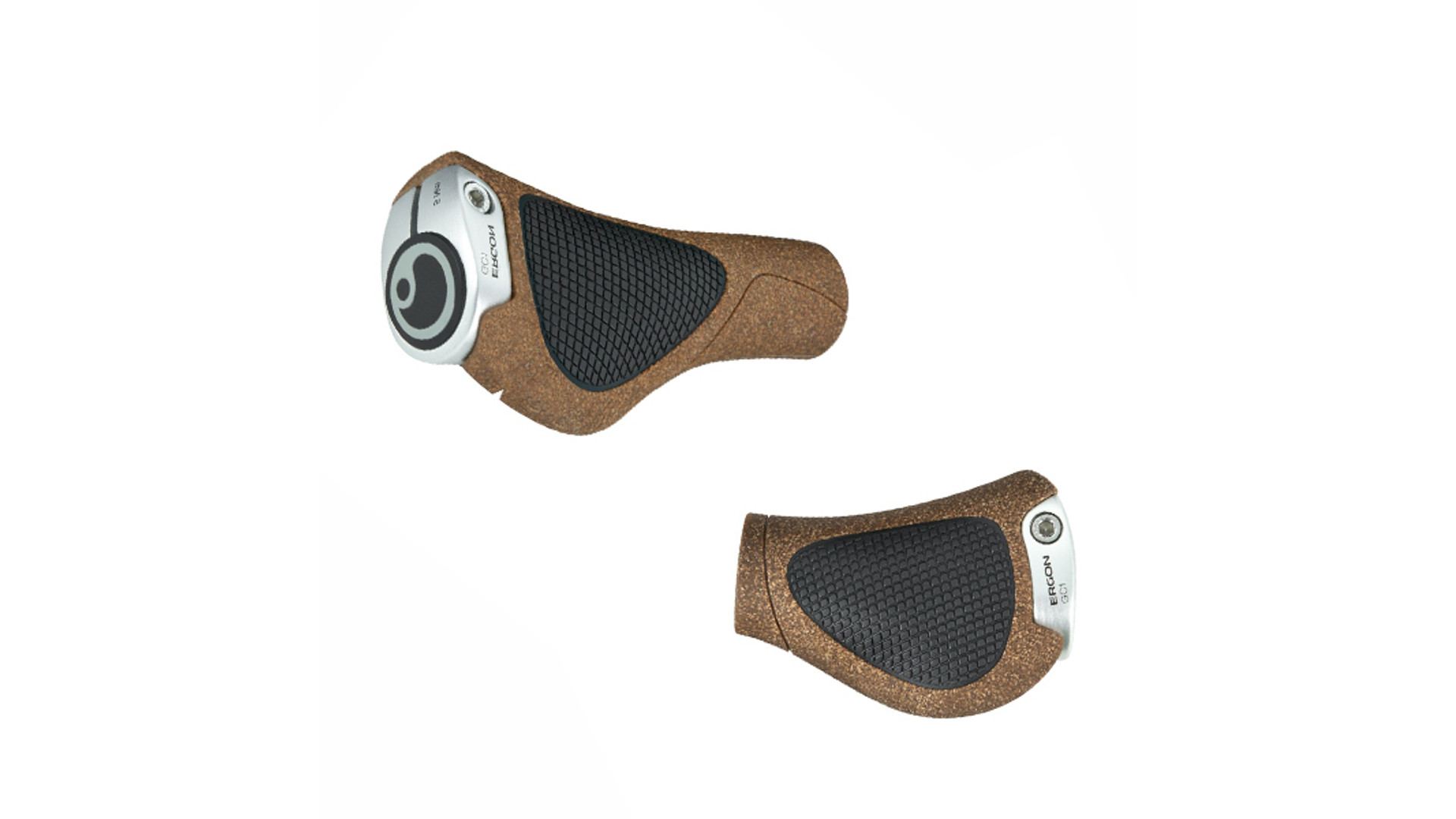 ERGON komfort GC1 BioKork Rohloff/Nexus markolat szarv nélkül, fekete