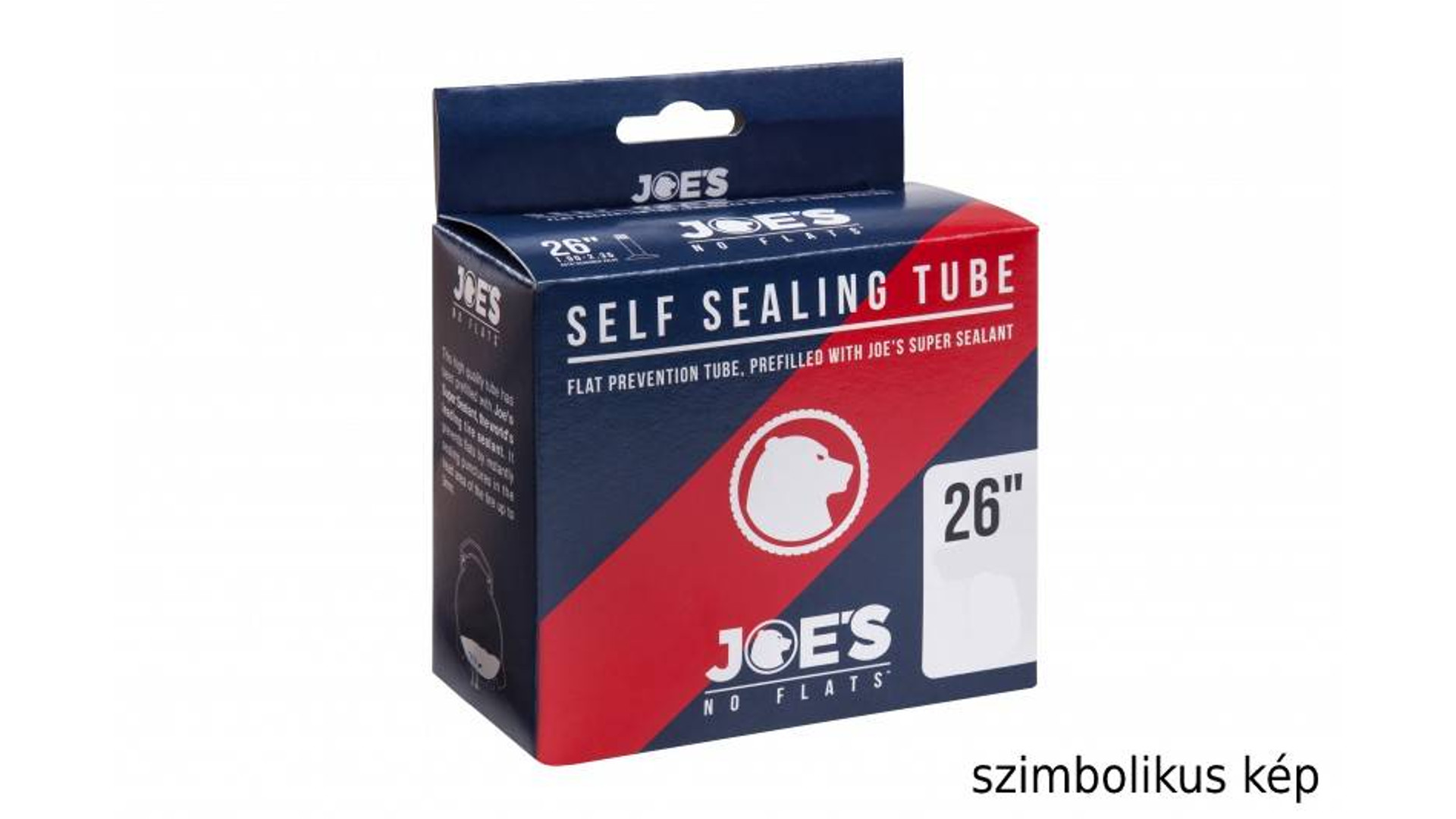 Joe's No-Flats Self Sealing Tube 26x1.90-2.35 kerékpárbelső defektvédelemmel, AV/SV (Schrader / autószelepes), 40 mm