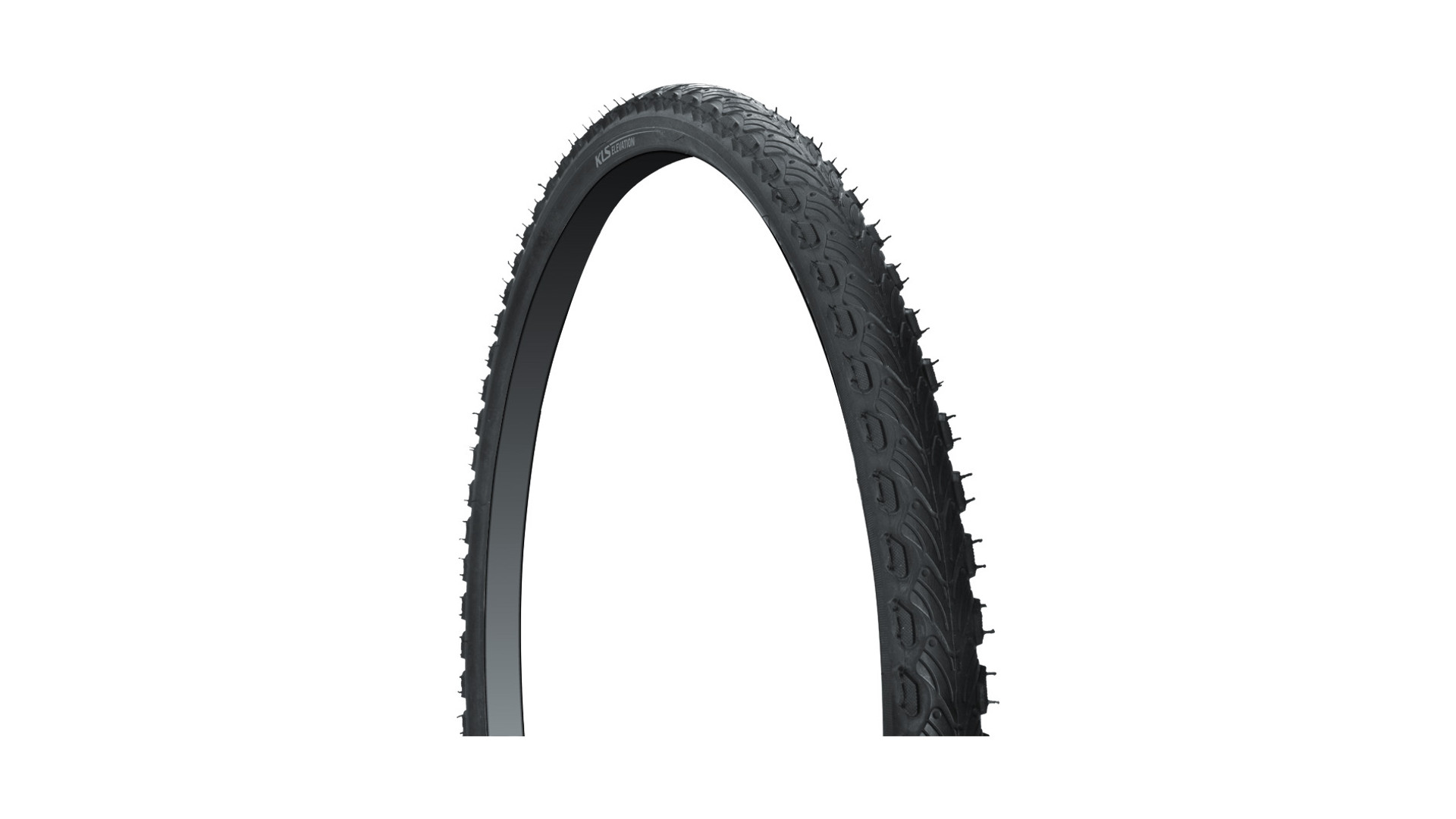 KLS Elevation 700x38C / 28'' cross/trekking külső gumi (köpeny), fekete, reflexcsíkos KLS Elevation 700x38C / 28'' cross/trekking külső gumi (köpeny), fekete, reflexcsíkos