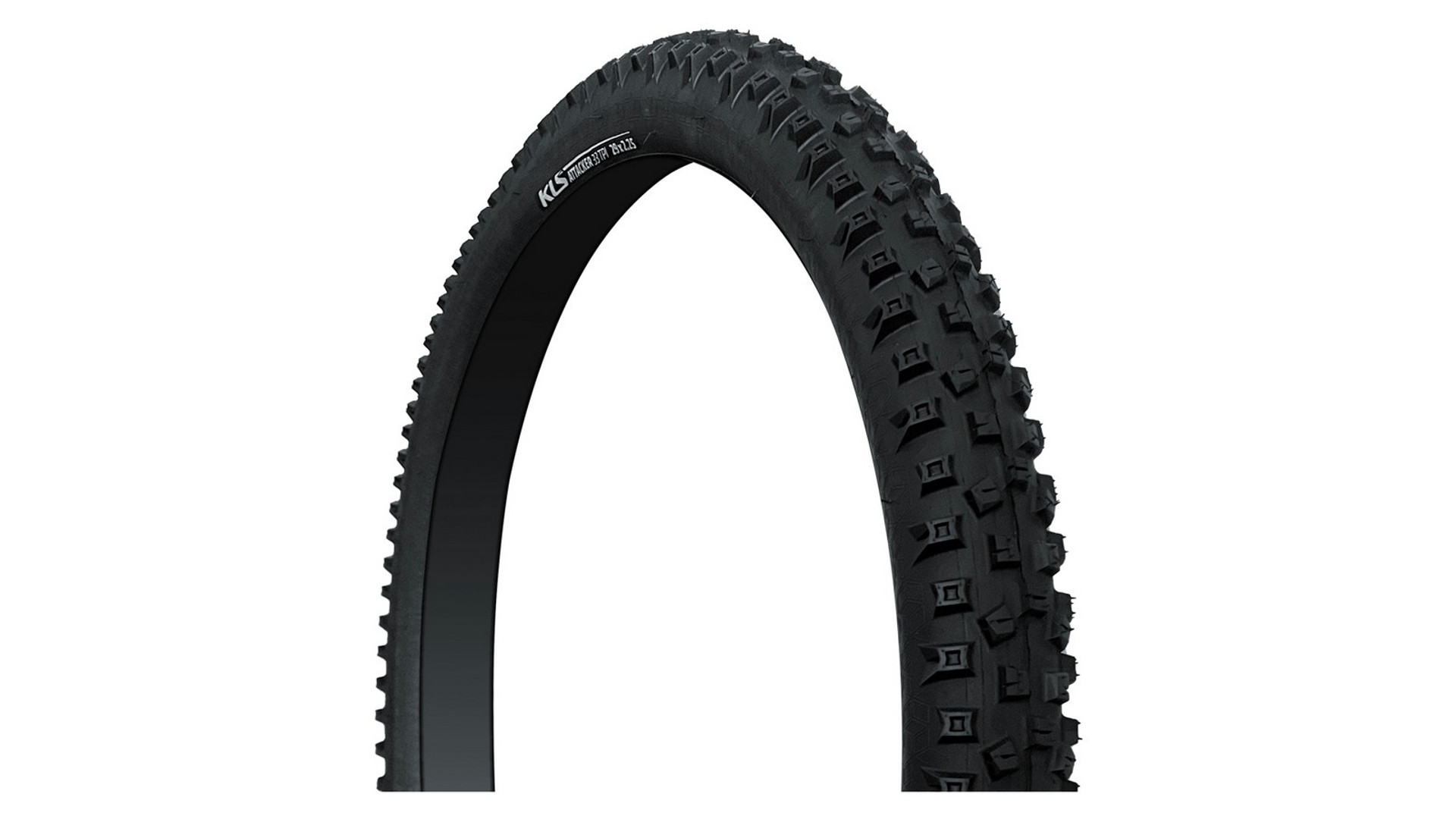 KLS Attacker 29x2,25 33TPI MTB XC külső gumi (köpeny), fekete KLS Attacker 29x2,25 33TPI MTB XC külső gumi (köpeny), fekete