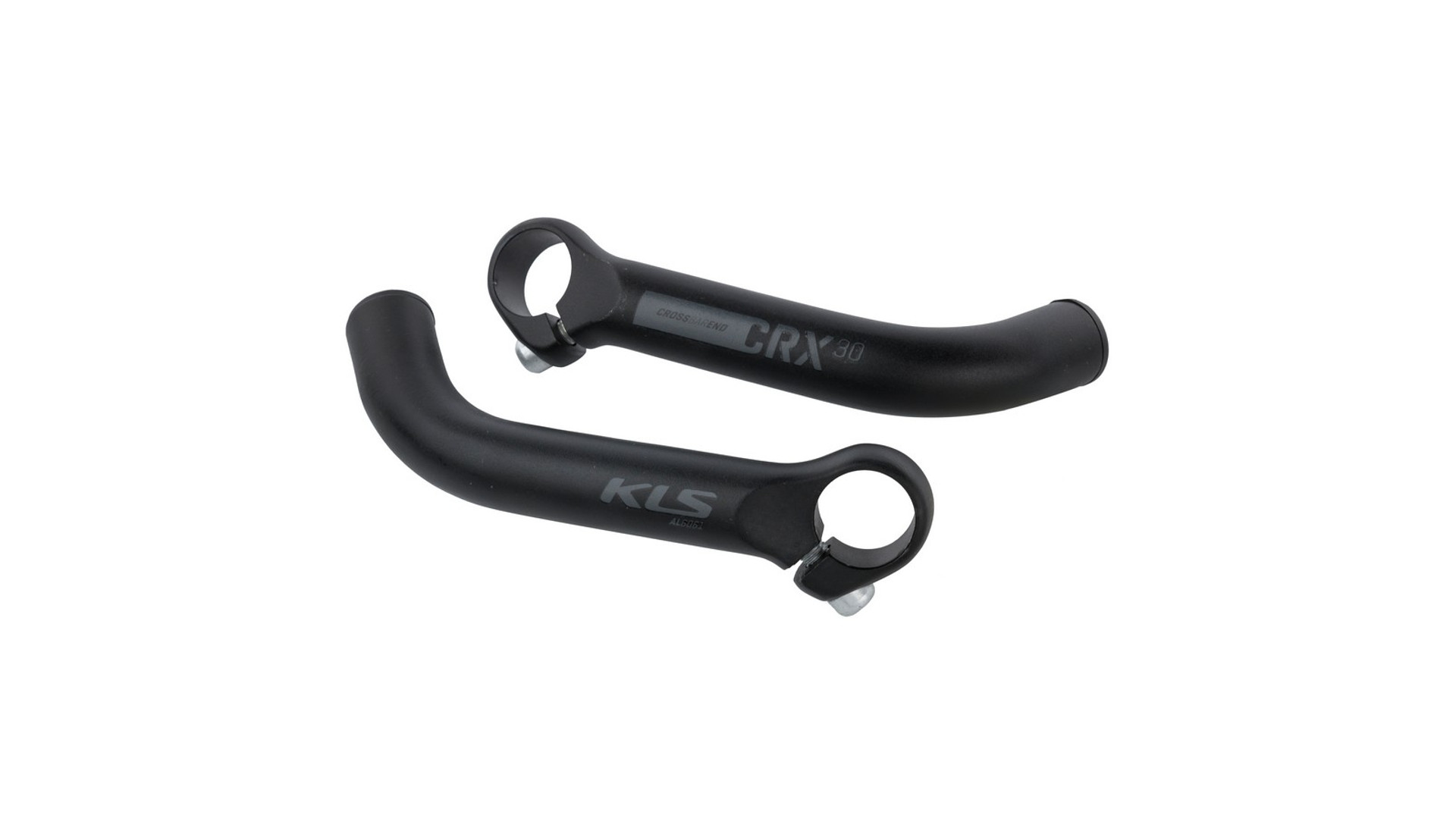 KLS CRX 30 cross/trekking kormányszarv, ergonomikus, 160mm, alu, fekete