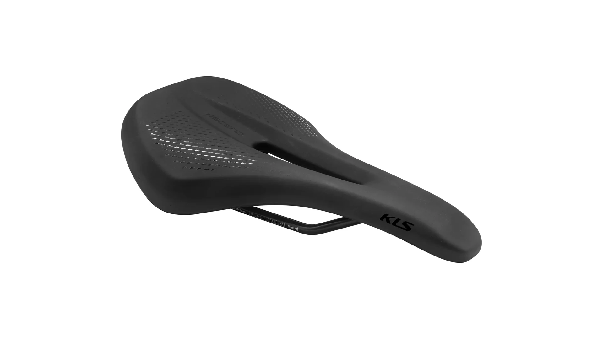 KLS Ascend sportnyereg anatómai kivágással, Black