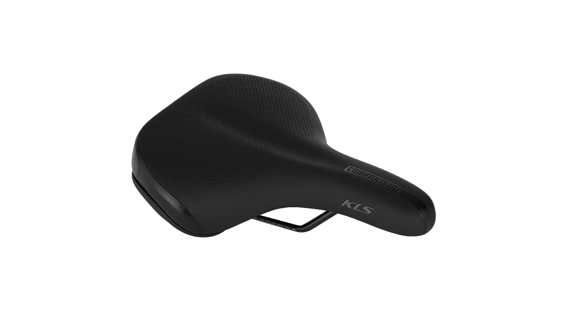 KLS Comfortline 025 városi/ingázós nyereg, black