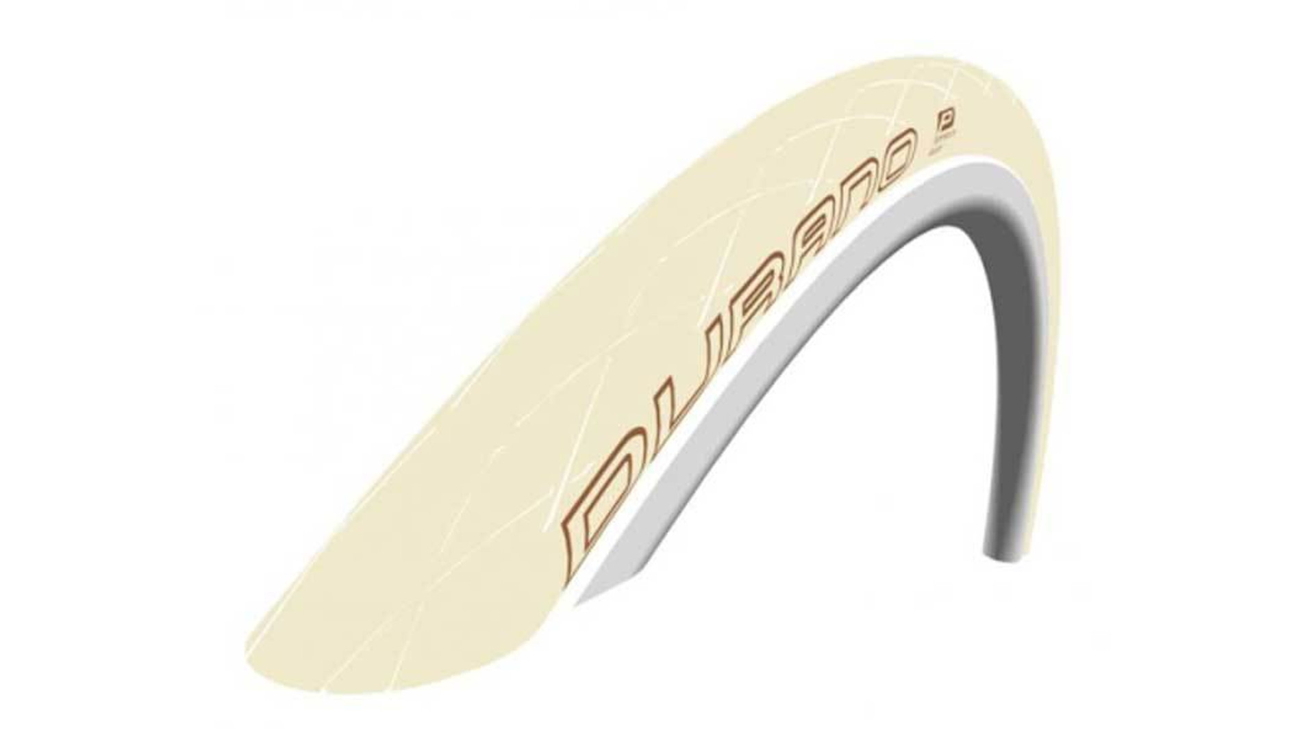 SCHWALBE Durano 25-622 (700x25C) Performance Line országúti külső gumi (köpeny) defektvédelemmel, hajtogatható, krém/krém