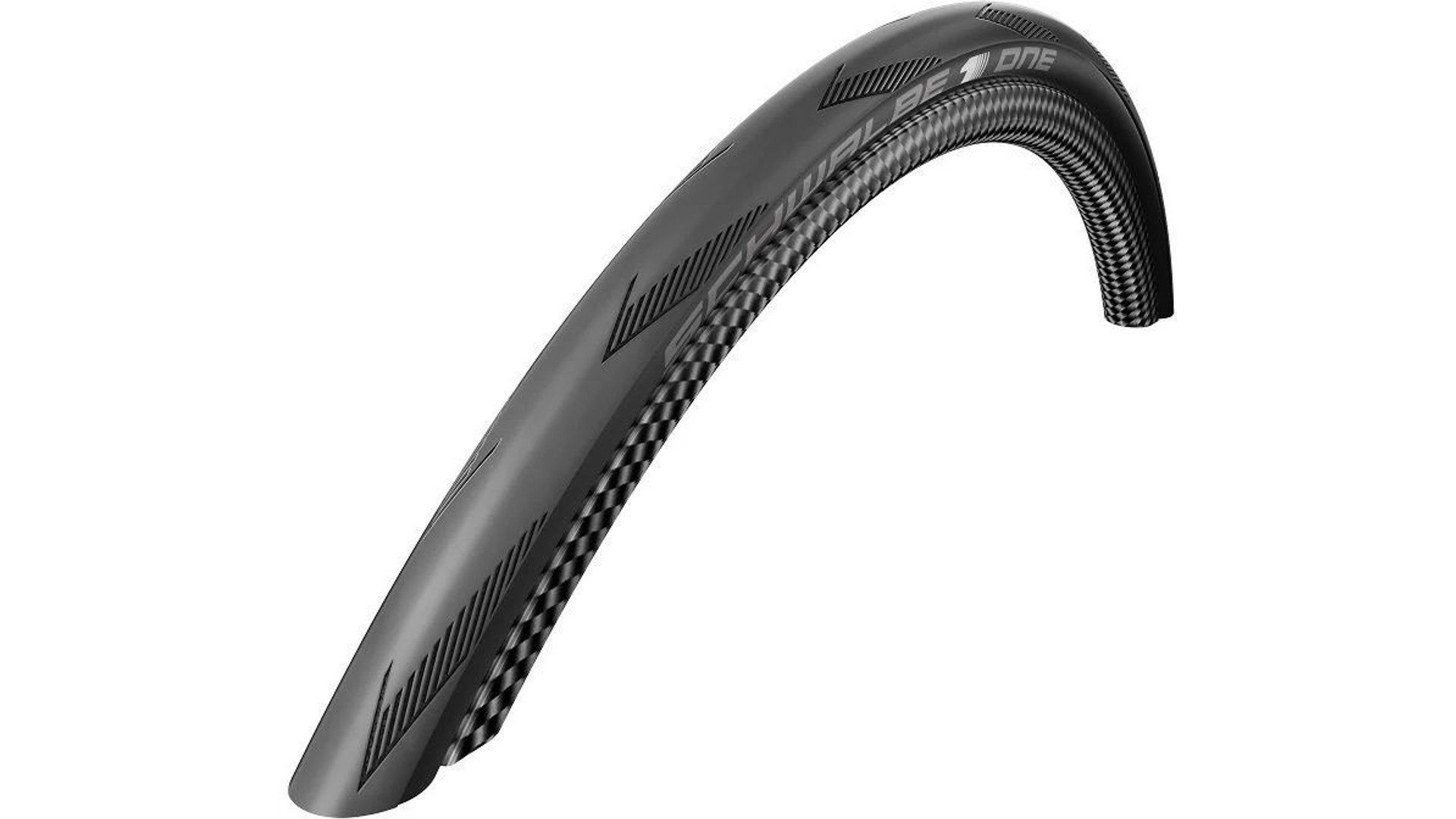 SCHWALBE One 23-622 (700x23C, 28col) Evolution Line országúti külső gumi (köpeny) defektvédelemmel, hajtogatható, fekete
