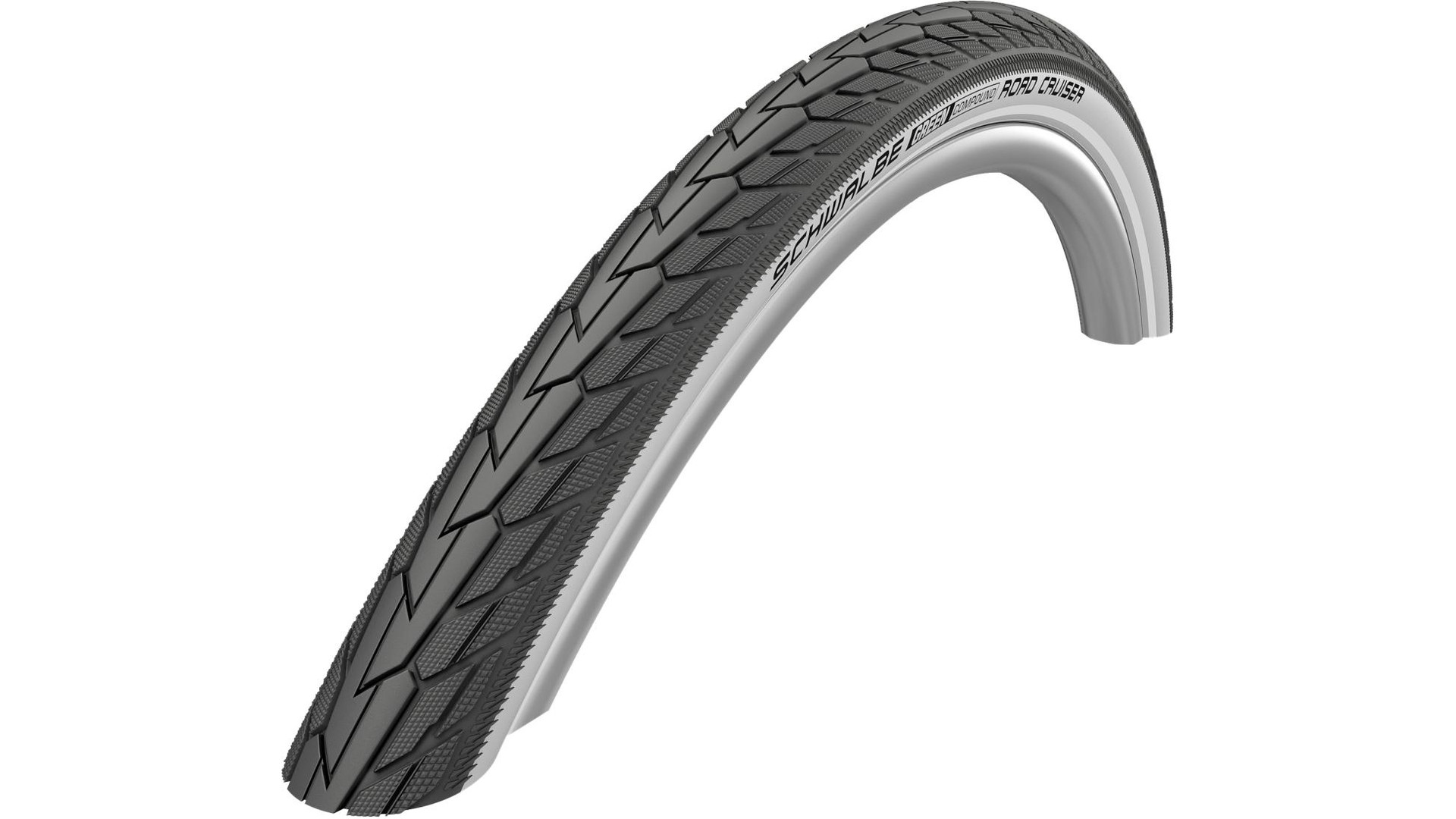 SCHWALBE Road Cruiser 37-622 (28x1.40col, 700x35C) Active Line városi külső gumi (köpeny) defektvédelemmel, fekete/fehér SCHWALBE Road Cruiser 37-622 (28x1.40col, 700x35C) Active Line városi külső gumi (köpeny) defektvédelemmel, fekete/fehér