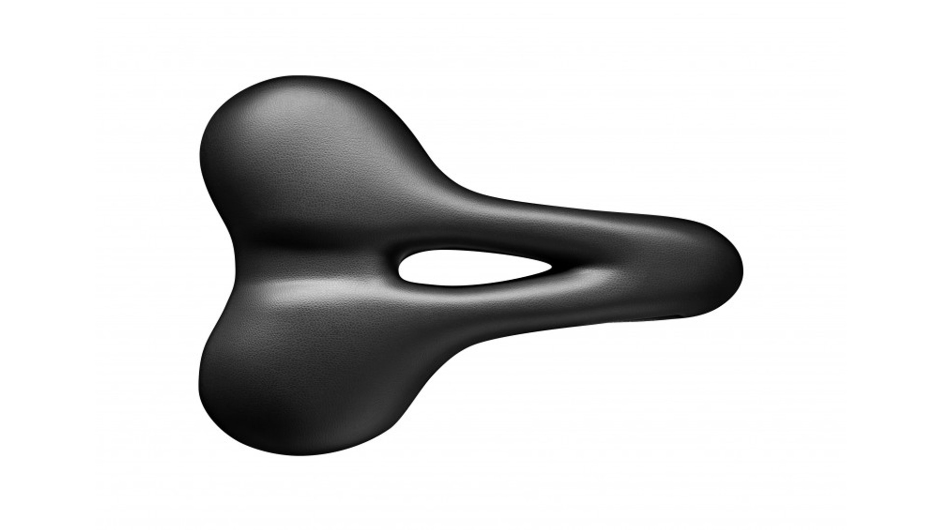Selle San Marco Trekking Large Open-Fit Biofoam nyereg, fekete