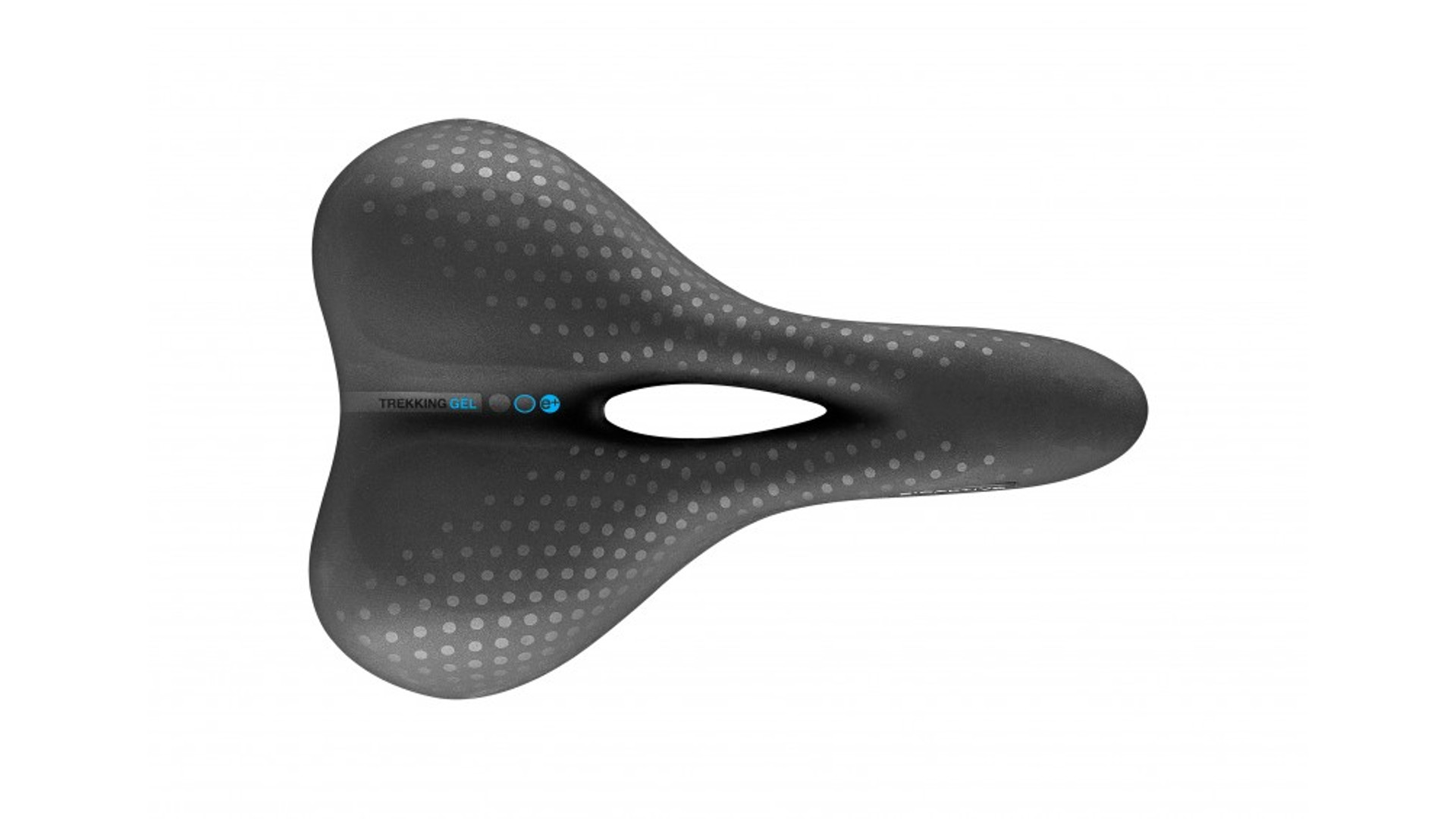 Selle San Marco Trekking Large Open-Fit Gel nyereg, fekete