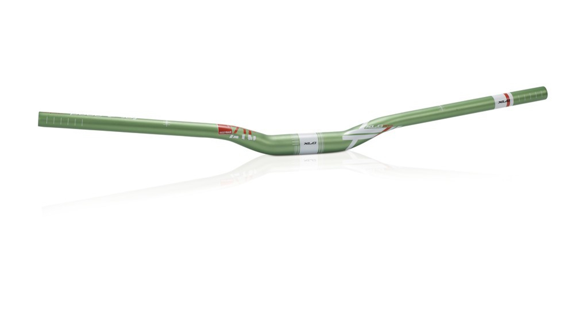 XLC Pro Ride HB-M16 Riser Bar MTB kormány, hajlított, 31.8x780x25mm, 9fok, lime zöld